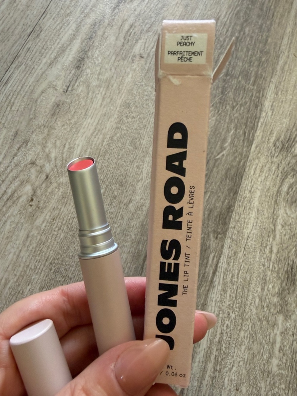 Jones Road Just Peachy Lip Tint — Peach